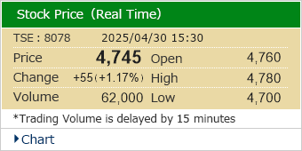 Stock Price Information